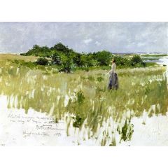 Shinnecock Hills, also known as A View of Shinnecock Painting Reproduction