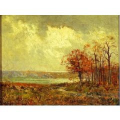 Fall Landscape Painting Reproduction