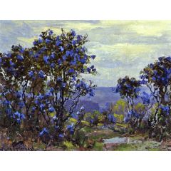 Mountain Laurel in Bloom Painting Reproduction