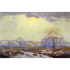 Lingering Snow Painting Reproduction