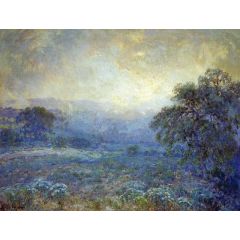 Dawn in the Hills Painting Reproduction