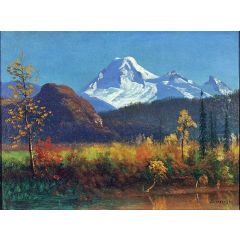 Mt. Rainier from the Southwest Painting Reproduction