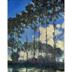 Poplars on the Banks of the Epte Painting Reproduction