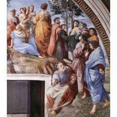 The Parnassus, detail 9, Stanza della Segnatura Painting Reproduction