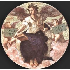 Poetry, ceiling tondo, Stanza della Segnatura Painting Reproduction