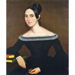 A Portrait of Jeanette Payne Painting Reproduction