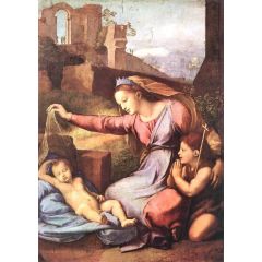 Madonna with the Blue Diadem Painting Reproduction
