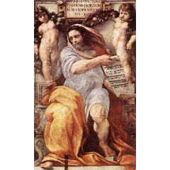 The Prophet Isaiah Painting Reproduction