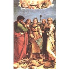 St Cecilia Painting Reproduction