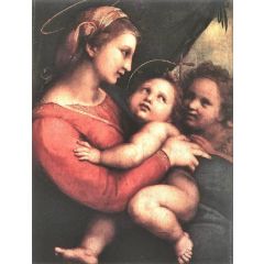 Madonna della Tenda Painting Reproduction