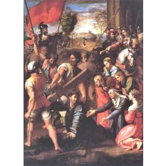 Christ Falls on the Way to Calvary Painting Reproduction