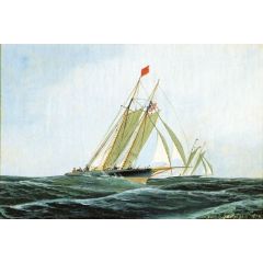 The Yacht Race Painting Reproduction