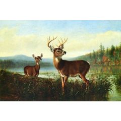 On the Alert Painting Reproduction