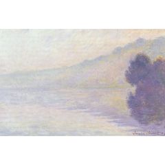 The Seine at Port-Villez, Mist Painting Reproduction