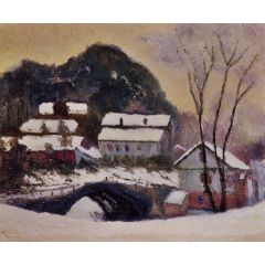 Sandviken, Norway Painting Reproduction