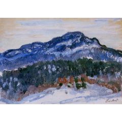 Mount Kolsaas Painting Reproduction