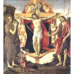 Holy Trinity, Pala della Convertite Painting Reproduction