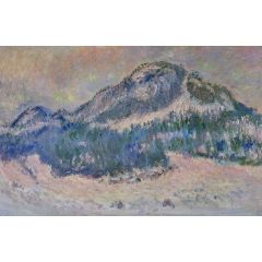 Mount Kolsaas, Rose Reflection Painting Reproduction