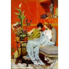 Confidences Painting Reproduction