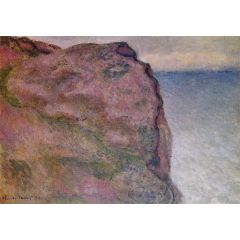Cliff at Petit Ailly, at Varengeville Painting Reproduction
