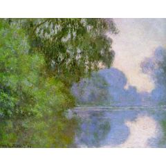 Arm of the Seine near Giverny Painting Reproduction