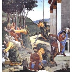 The Trials and Calling of Moses, detail 7 Painting Reproduction