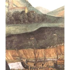 The Punishment of Korah and the Stoning of Moses and Aaron, detail 6 Painting Reproduction