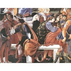Three Temptations of Christ, detail 2 Painting Reproduction
