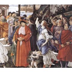 Three Temptations of Christ, detail 3 Painting Reproduction