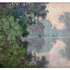Morning on the Seine, near Giverny Painting Reproduction