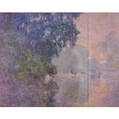 Morning on the Seine Painting Reproduction