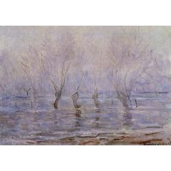 Flood at Giverny Painting Reproduction