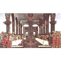 The Story of Nastagio degli Onesti, forth episode Painting Reproduction