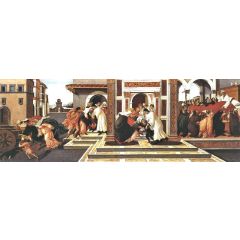 Last Miracle and the Death of St Zenobius Painting Reproduction