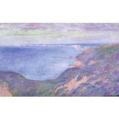 The Cliff near Dieppe Painting Reproduction
