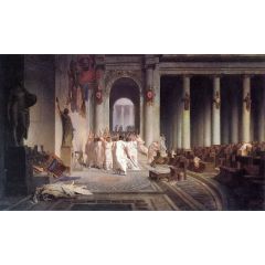 The Death of Caesar Painting Reproduction