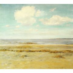 The Deserted Beach Painting Reproduction