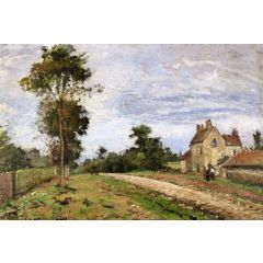 The House of Monsieur Musy, Louveciennes Painting Reproduction