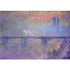 Charing Cross Bridge Painting Reproduction