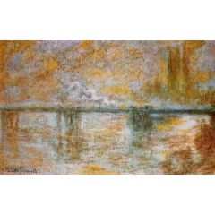 Charing Cross Bridge Painting Reproduction