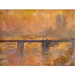 Charing Cross Bridge Painting Reproduction
