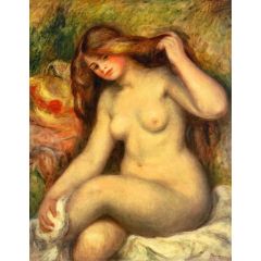 Large Bather with Crossed Legs Painting Reproduction