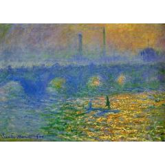 Waterloo Bridge, London Painting Reproduction