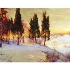Twilight Along the Florida Coast Painting Reproduction