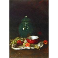 The LIttle Red Bowl Painting Reproduction