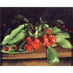 Cherries Painting Reproduction
