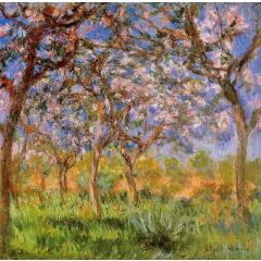 Giverny in Springtime Painting Reproduction