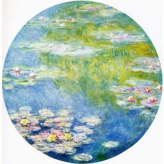 Water-Lilies Painting Reproduction