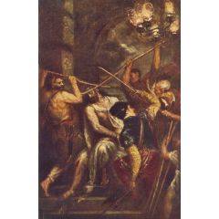 Crowning with Thorns Painting Reproduction