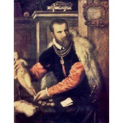 Portrait of Jacopo Strada Painting Reproduction